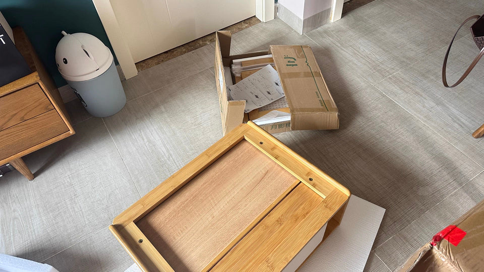 Vanity Dressing Table Set with Adjustable Mirror