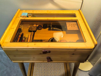 Vanity Dressing Table Set with Adjustable Mirror
