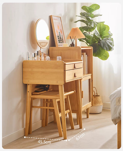Vanity Dressing Table Set with Adjustable Mirror